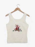 Strawberry Shortcake Bicycle Embroidered Women's Tank Top