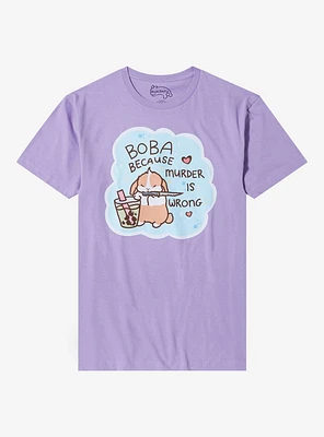 Boba Bunny T-Shirt By Pink Pafu