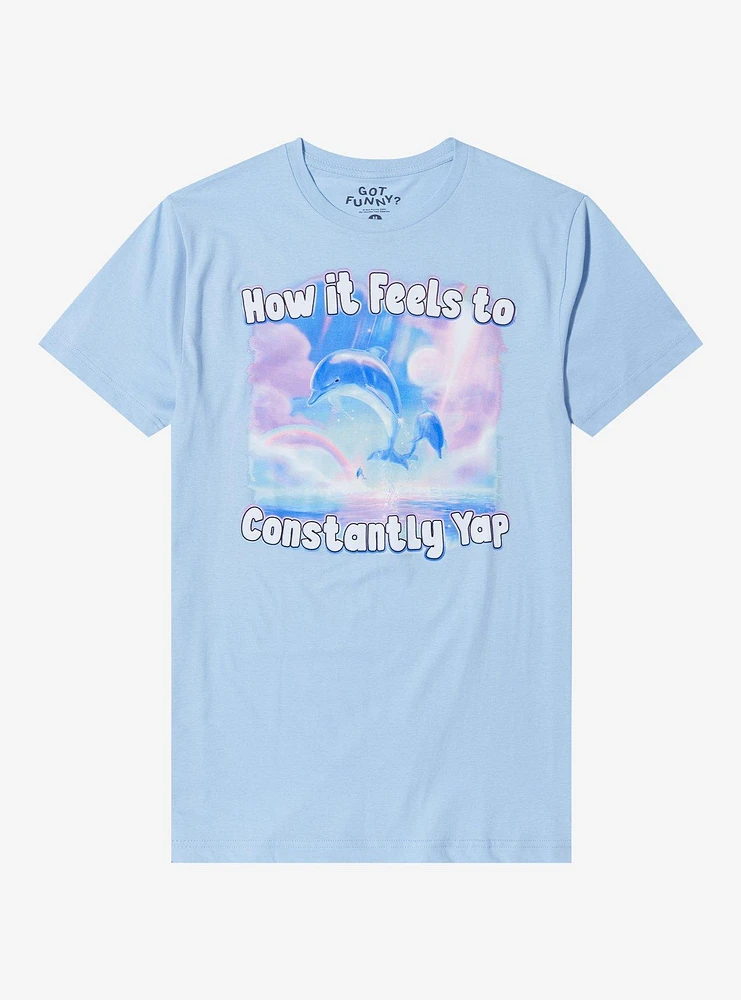 Yap Dolphin T-Shirt By Got Funny?