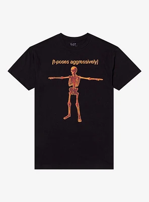 Aggressive T Pose T-Shirt By Got Funny?