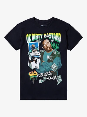 Ol' Dirty Bastard Got Your Money Photo Collage T-Shirt