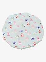 Sanrio Hello Kitty and Friends Floral Allover Print Reversible Satin Bonnet