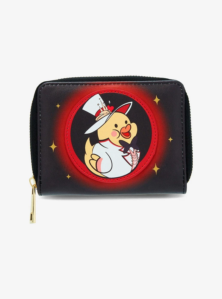 Hazbin Hotel Lucifer Duck Mini Zip Wallet