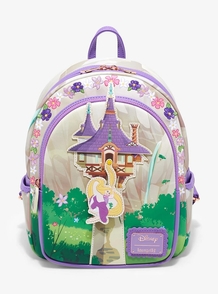 Loungefly Disney Tangled Rapunzel Swinging Mini Backpack