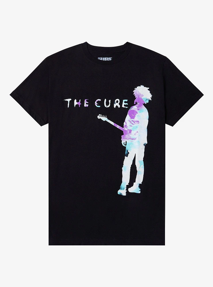 The Cure Tie Dye Silhouette T-Shirt