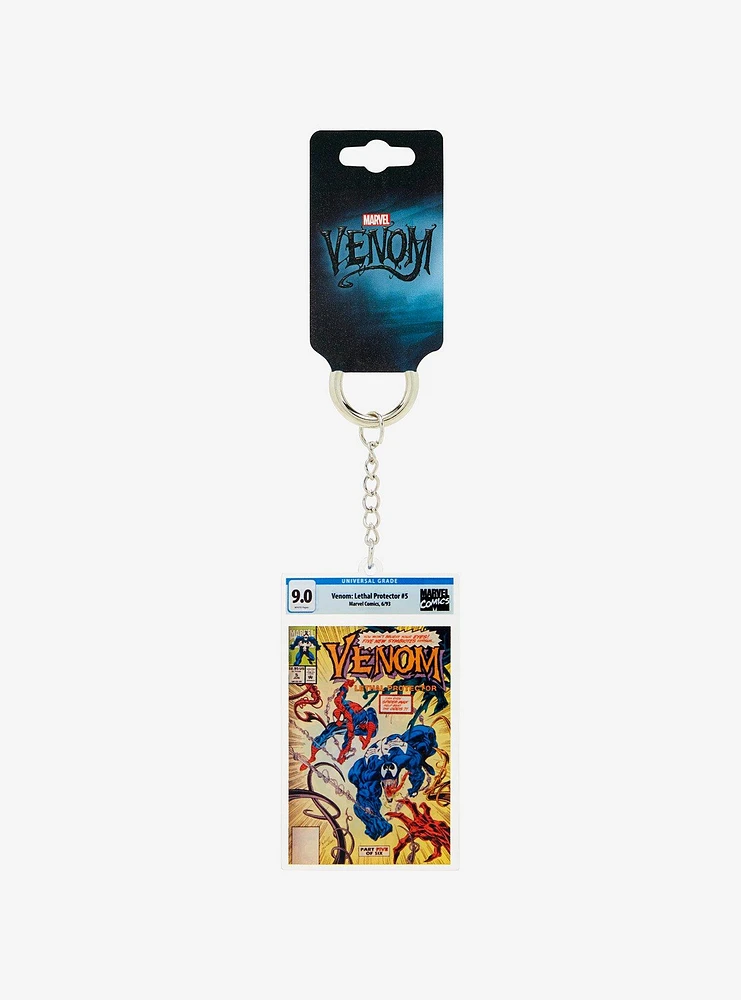 Marvel Venom Comic Book Key Chain