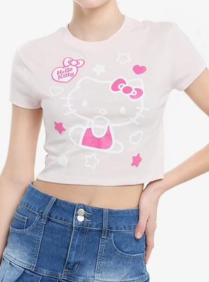 Hello Kitty Stars & Hearts Girls Baby T-Shirt