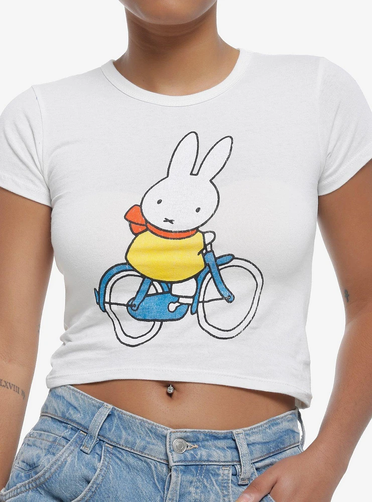 Miffy Bicycle Girls Baby T-Shirt