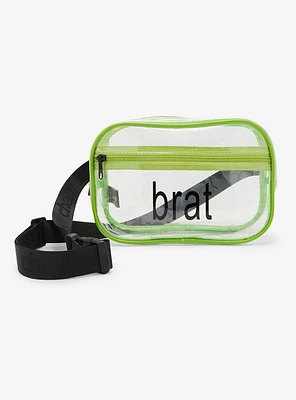 Charli XCX Brat Clear Fanny Pack