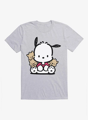 Pochacco Sitting With Friends T-Shirt