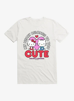 Hello Kitty Valentine's Day Heart Belongs To You T-Shirt