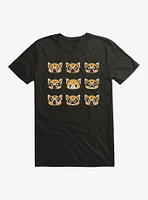 Aggretsuko Metal Emotions T-Shirt