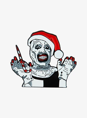 Terrifier Santa Art Enamel Pin