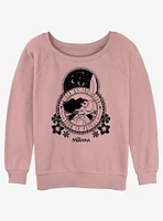 Disney Moana Guided By The Stars Girls Slouchy Sweatshirt