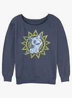 Disney Moana Sunny Pua Girls Slouchy Sweatshirt