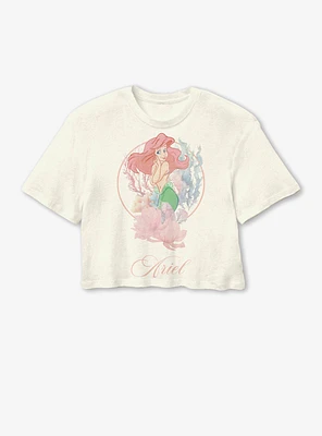 Disney The Little Mermaid Ariel Portrait Boyfriend Fit Girls T-Shirt