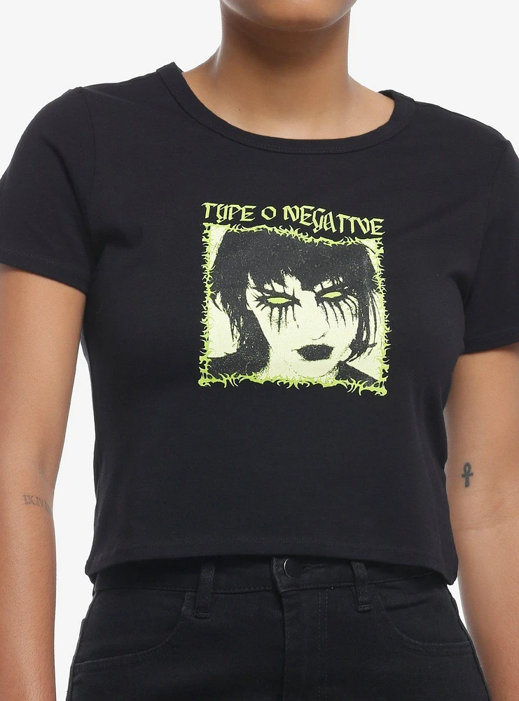 Type O Negative Green Eyes Girls Baby T-Shirt