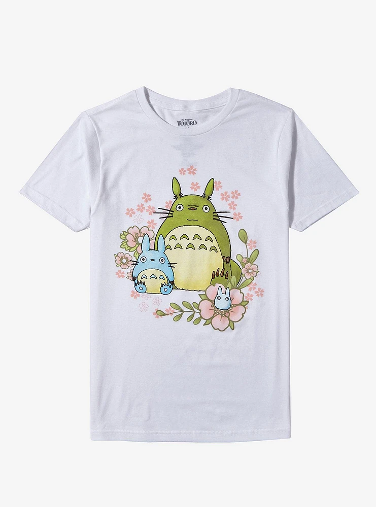 Studio Ghibli® My Neighbor Totoro Cherry Blossoms Boyfriend Fit Girls T-Shirt