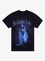 Corpse Bride Emily Butterflies Boyfriend Fit Girls T-Shirt