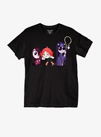 Ruby Gloom Trio Boyfriend Fit Girls T-Shirt