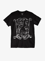 Ruby Gloom Characters Sketch Art Boyfriend Fit Girls T-Shirt