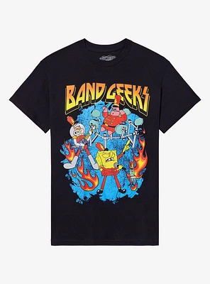 SpongeBob SquarePants Band Geeks Relaxed Fit Girls T-Shirt