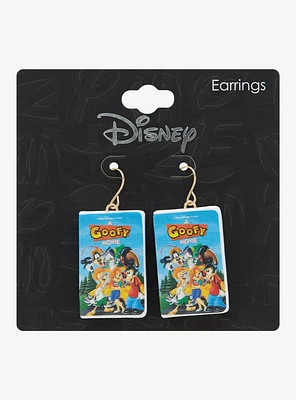 Disney A Goofy Movie VHS Drop Earrings