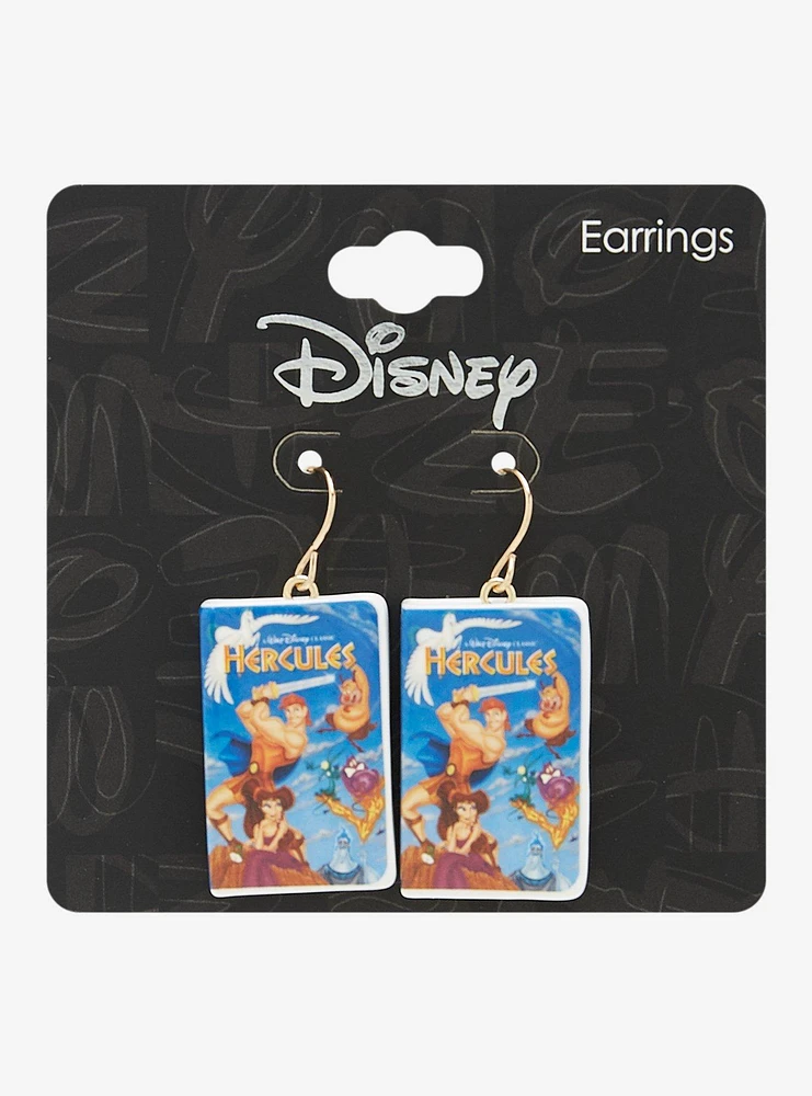 Disney Hercules VHS Drop Earrings