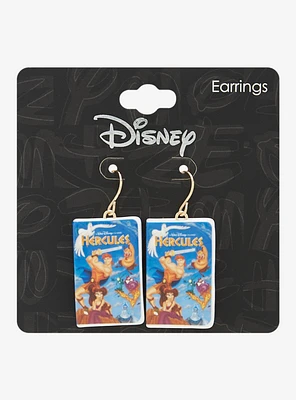 Disney Hercules VHS Drop Earrings