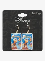 Disney Hercules VHS Drop Earrings