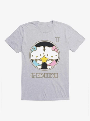 Hello Kitty Star Sign Gemini Stencil T-Shirt