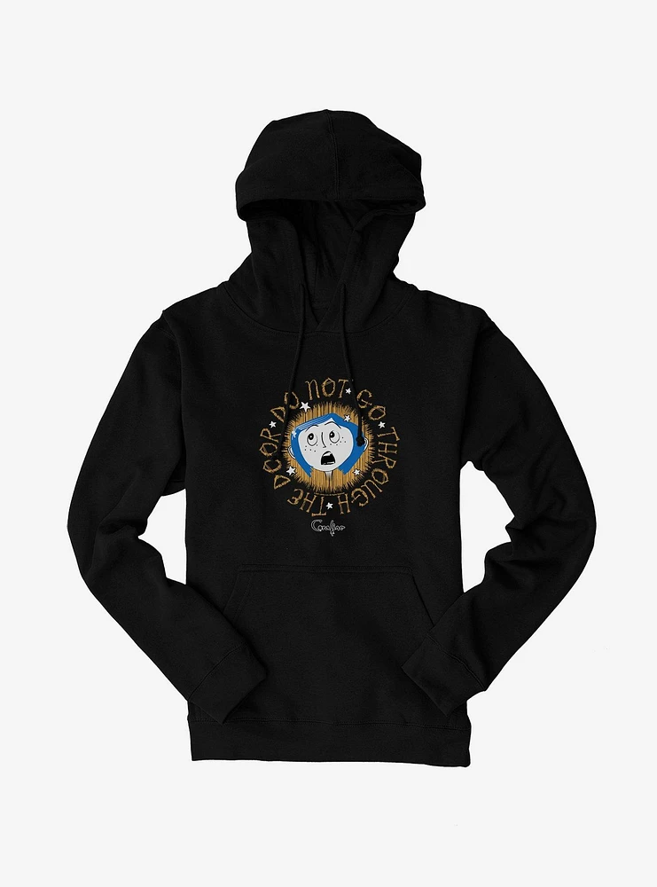 Coraline Do Not Go Stars Hoodie