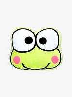 Keroppi Face Figural Pillow