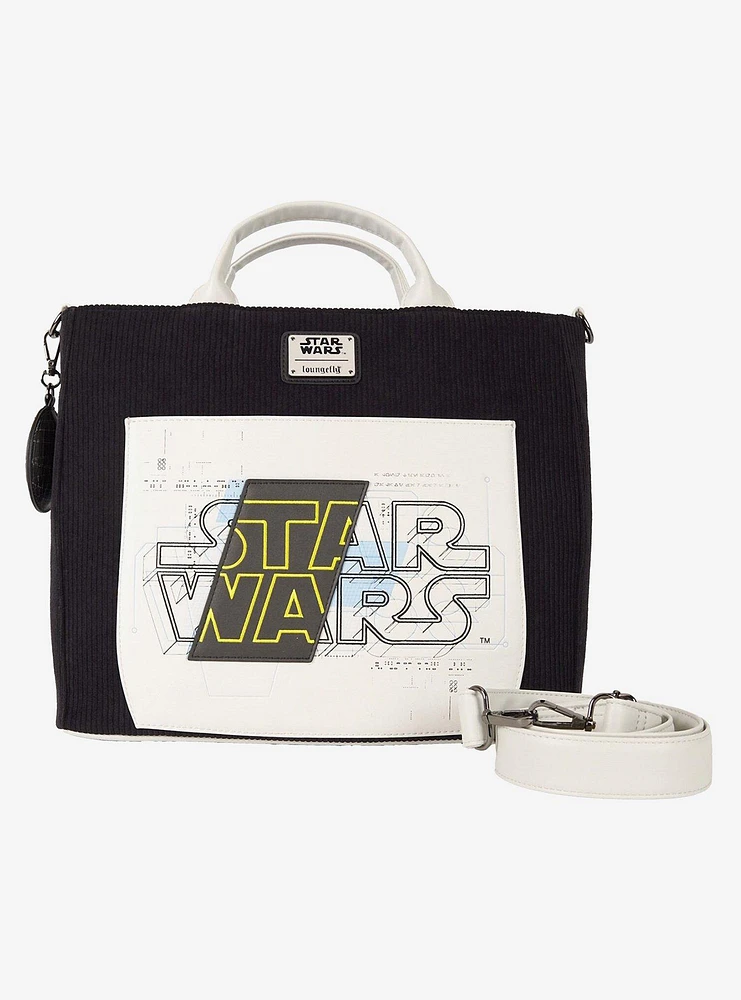 Loungefly Star Wars Logo Convertible Tote Bag