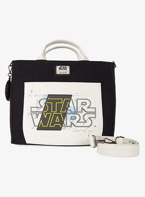 Loungefly Star Wars Logo Convertible Tote Bag