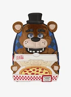 Loungefly Five Nights at Freddy's Plush Freddy Fazbear Lenticular Mini Backpack