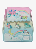 Loungefly My Little Pony Cloud Scene Drawstring Mini Backpack