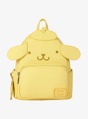 Loungefly Sanrio Pompompurin Figural Mini Backpack with Charm