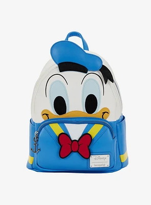 Loungefly Disney Donald Duck Figural Mini Backpack