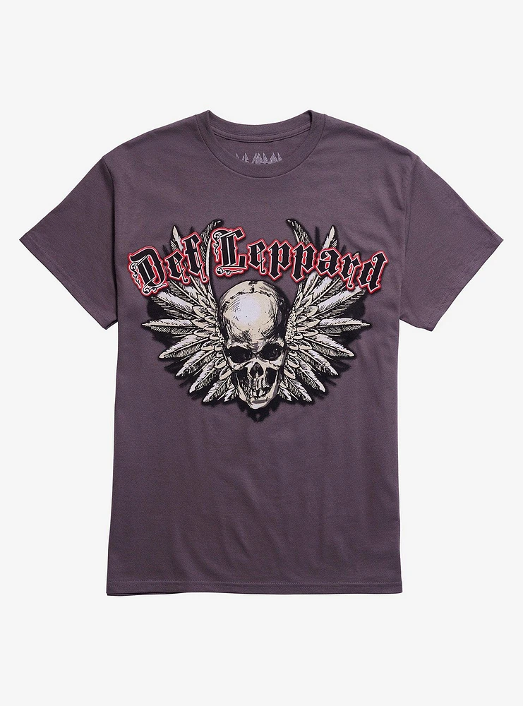 Def Leppard Winged Skull T-Shirt