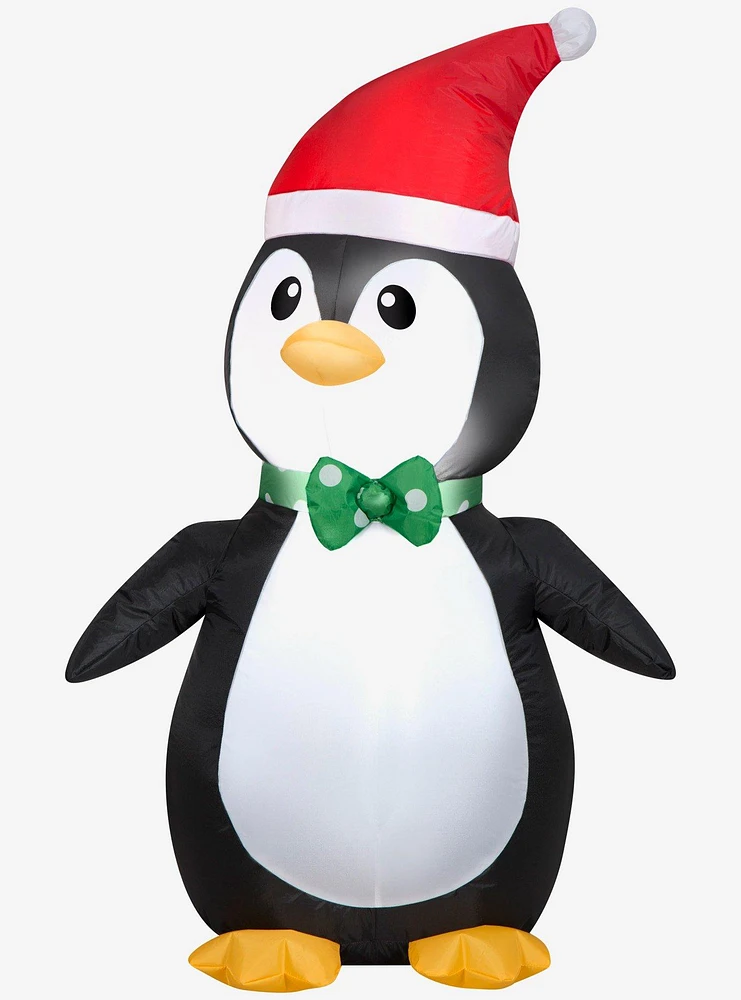 Penguin in Santa Hat Airblown