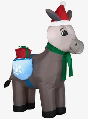 Donkey Christmas Airblown