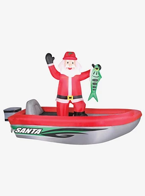 Fishing Santa 10ft Inflatable