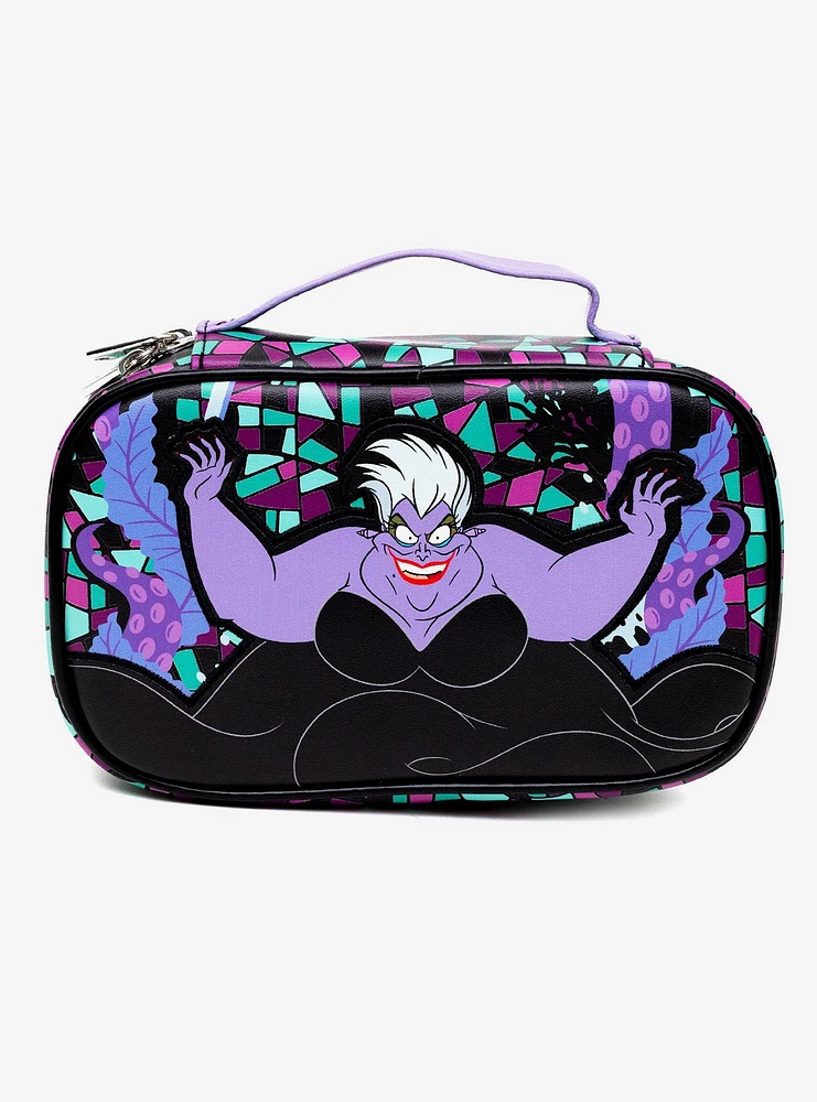 Disney The Little Mermaid Ursula Stained Glass Print Make-Up Bag