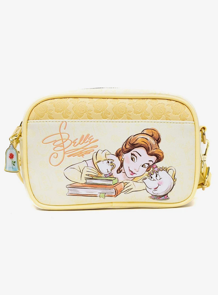 Disney Beauty and the Beast Belle Mrs. Potts Chip Crossbody Bag