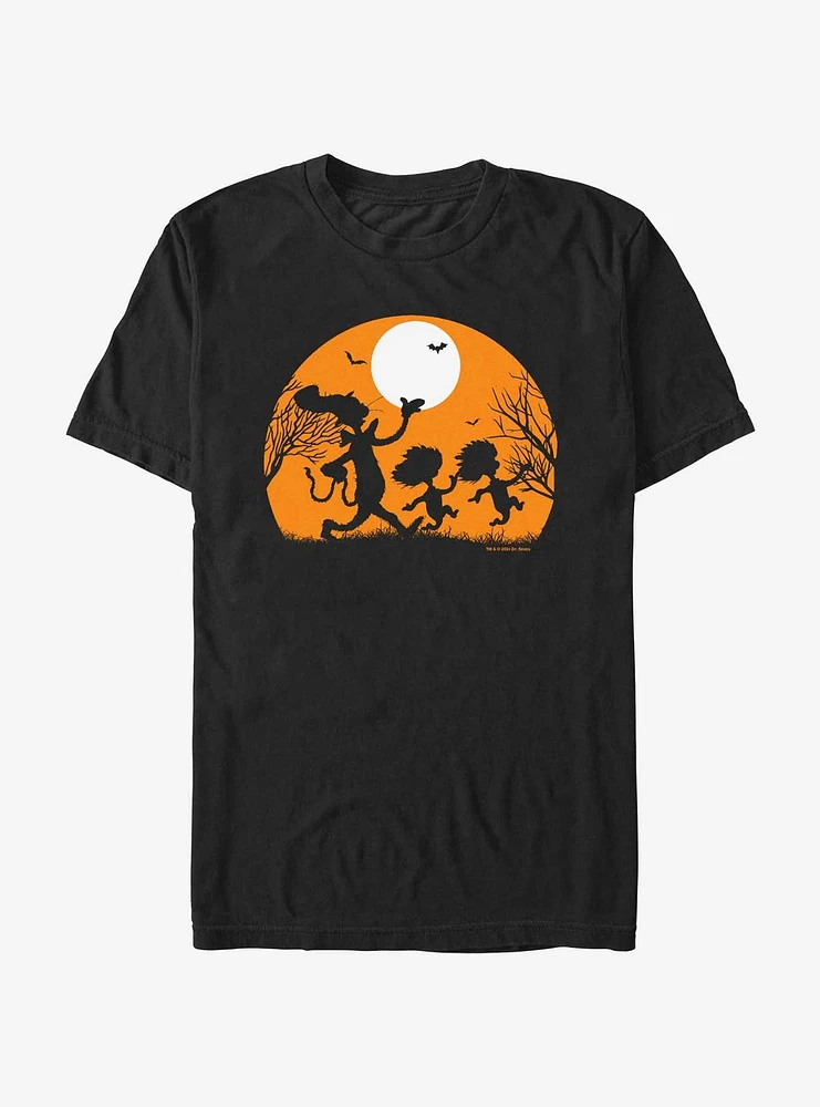 Dr. Seuss Cat The Hat Haunted T-Shirt