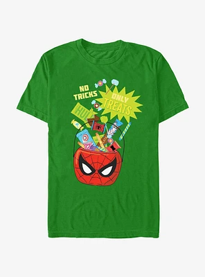 Marvel Spider-Man No Tricks Only Treats T-Shirt