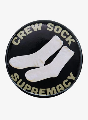 Crew Sock Supremacy 3 Inch Button