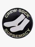 Crew Sock Supremacy 3 Inch Button