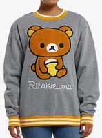 Rilakkuma Fuzzy Patch Girls Sweatshirt